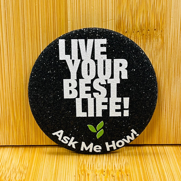 Sparkly Badge - Live Your Best Life