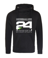 Cross Neck Hoodie