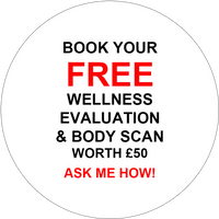 Badge - Book Your Free Wellness Evaluation & Body Scan Ask Me How