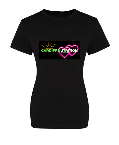Cardiff Nutrition: Women's Heart Promo T-Shirt