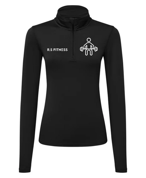 RS Fitness: Women’s TriDri® Recycled Long Sleeve Brushed Back ¼ Zip Top (£40)