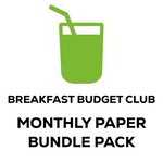 Breakfast Budget Club Monthly Paper Bundle Pack