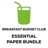 Breakfast Budget Club Essential Paper Bundle