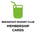 Breakfast Budget Club: Membership Cards