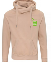 Cross Neck Hoodie