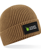 Fashion patch beanie