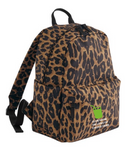 Leopard Print Mini Backpack