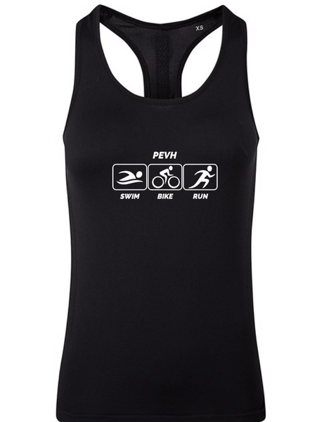 PEVH: Women's TriDri® seamless '3D fit' multi-sport sculpt vest