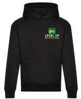 Level Up Nutrition: Heavyweight Signature Boxy Hoodie (Unisex)