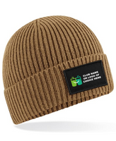 Fashion patch beanie