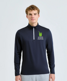 TriDri® Recycled Long Sleeve Brushed Back ¼ Zip Top