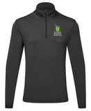 TriDri® Recycled Long Sleeve Brushed Back ¼ Zip Top