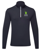 TriDri® Recycled Long Sleeve Brushed Back ¼ Zip Top