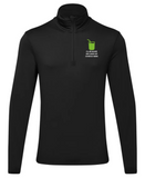 TriDri® Recycled Long Sleeve Brushed Back ¼ Zip Top