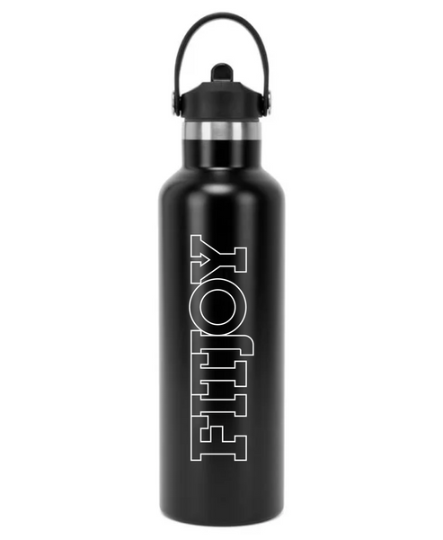 FITJOY: Vacuum Sports Water Bottle With Flip-Up Straw (£18.00)