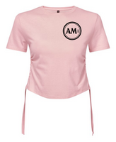 AM : CLUB Women’s TriDri® Ruched Crop Top