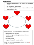 Breakfast Budget Club: Referral Tool Sheet