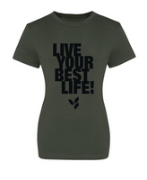 Live Your Best Life Branding: The 100 Girlie T