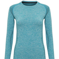 H24 Athlete: Women's TriDri® Seamless '3D Fit' Multi-Sport Performance Long Sleeve Top (Printed Front Only)