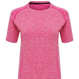 H24 Athlete: Women's TriDri® Seamless '3D Fit' Multi-Sport Performance Short Sleeve Top (Printed Front Only)