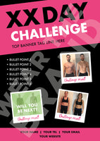 A6 - 'Before & After' Challenge Flyer