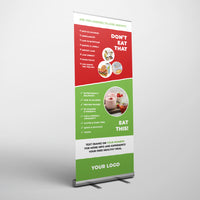 Nutrition Club Pull up Banner