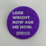 Sparkly Badge - Lose Weight Now
