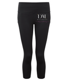DM Wellbeing Branding: Women's TriDri® Recycled Performance Leggings 3/4 Length