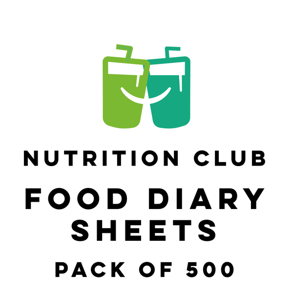 Nutrition Club: Food Diary Sheets (Pack of 500)