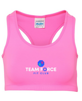 Team Force Fit Club: Women's Cool Sports Crop Top