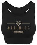 Optimise Nutrition Branding: Women's Cool Seamless Crop Top