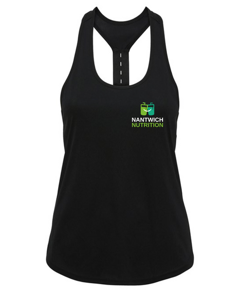 Nantwich Nutrition Branding: Women's TriDri® Performance Strap Back Vest