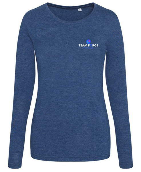 Team Force Fit Club: Women's Triblend T Long Sleeve