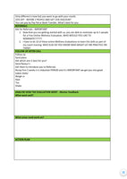 Nutrition Club: Wellness Evaluation Assessment Form (Pack of 200)