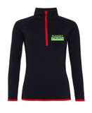 Rumney Nutrition Branding: Women's Cool ½ Zip Sweatshirt