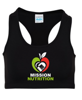 Mission Nutrition Branding: Women's Cool Sports Crop Top