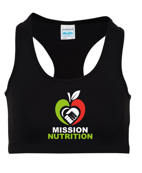 Mission Nutrition Branding: Women's Cool Sports Crop Top