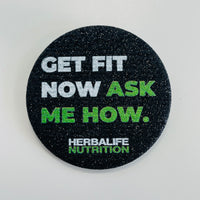Sparkly Badge - Get Fit Now