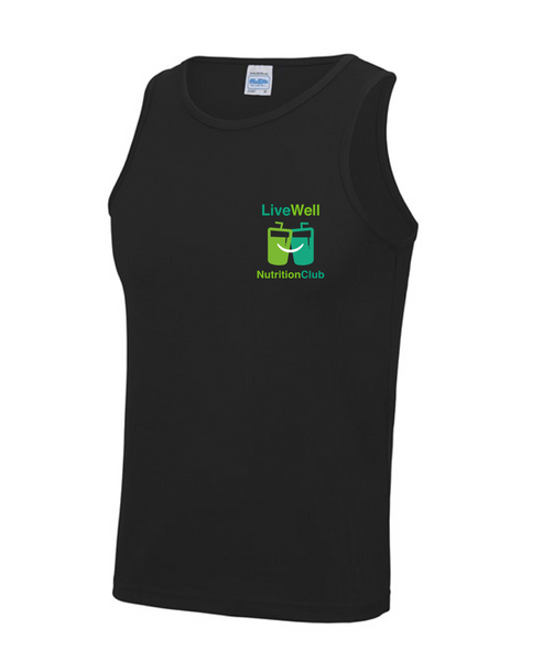 LiveWell Nutrition Branding: Men's Cool Vest