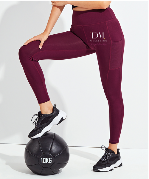 DM Wellbeing Branding: Women's TriDri® Performance Compression Leggings