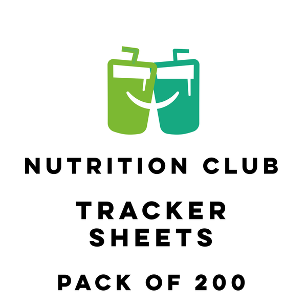 Nutrition Club: Tracker Sheets (Pack of 200)