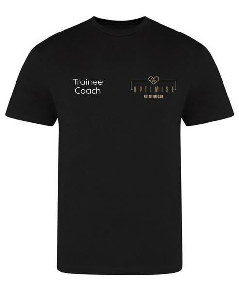 Optimise Nutrition Branding: Trainee Coach T-Shirt (Men's)