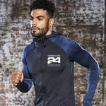 Herbalife 24: Men's Cool Contrast Zoodie (Printed Front Only)