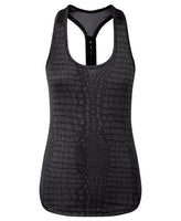 Women's: TriDri® Performance Strap Back Animal Printed Vest